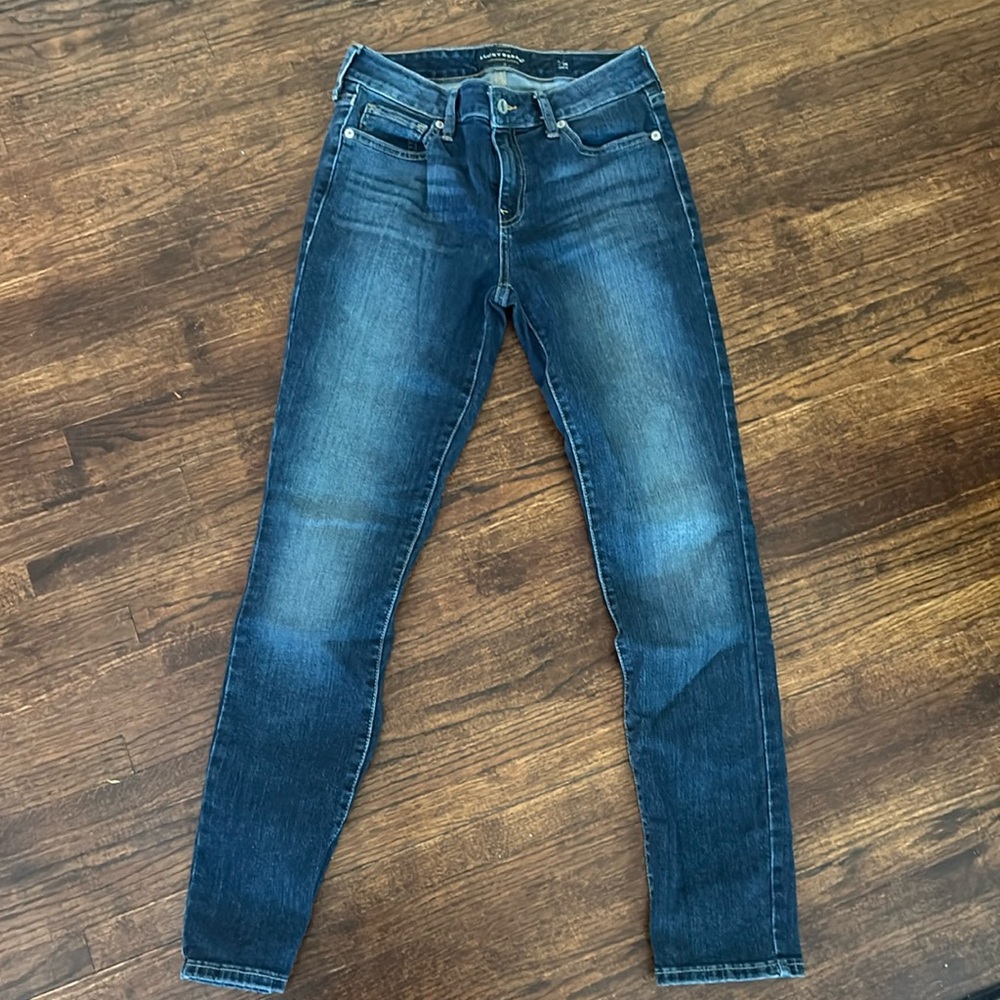 Brand New Lucky Jeans Size 2 26 dark wash ankle fit